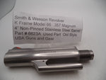 6623A Smith & Wesson K Frame Model 66 .357 Mag Barrel 4" Non-Pinned Stainless Steel