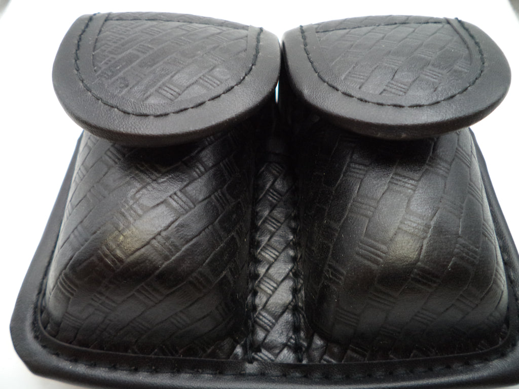 SL02 Double Speed Loader, Black Basket Weave, Synthetic Leather New Part