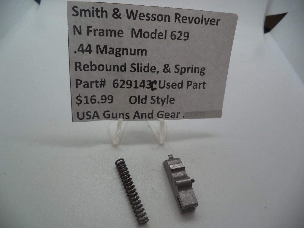 629143C Smith and Wesson N Frame Model 629  .44 Mag. Rebound Slide and Spring