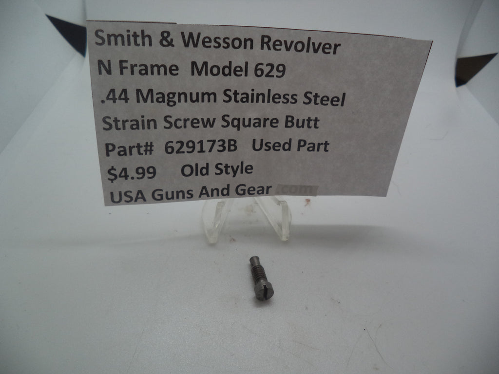 629173B Smith & Wesson N Frame Revolver Model 629 .44 Mag Strain Screw Square Butt