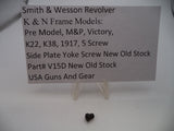 V15B Smith & Wesson 4 & 5 Screw Pre Model Revolver Cylinder Stop Plunger Screw -                                USA Guns And Gear-Your Favorite Gun Parts Store