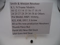 V62 Smith & Wesson New J K L N Frame Knurled Thumb Piece Nut Vintage -                                USA Guns And Gear-Your Favorite Gun Parts Store