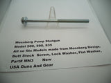 MN3 Mossberg Pump Shotgun Model 500, 590, 835 Full Stock Mounting Hardware New