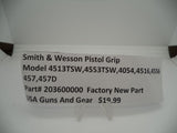 203600000 S & W Pistol Grip Factory 4513TSW, 4553TSW, 4054, 4516, 4556, 457, 457D