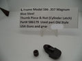 Smith & Wesson Part# 586179 Smith & Wesson L Frame Model 586  .357 Mag. Thumb Piece & Nut (cylinder latch)  Blue steel Part 586179