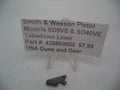 428860000 Smith & Wesson SD9VE & SD40VE Takedown Lever New
