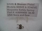 428890000 Smith & Wesson Pistol SD9VE & SD40VE Magazine Safety Spring New