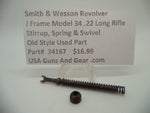 34167 Smith & Wesson J Frame Model 34 Stirrup Spring & Swivel .22 Long Rifle
