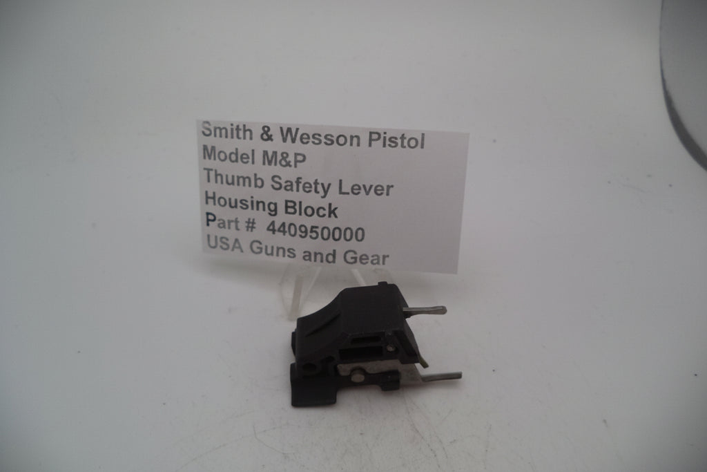 S&W M&P Thumb Safety Lever Housing Block | OEM 440950000