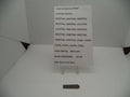 Smith & Wesson Sear Spring TSW Series CS Compact Pistols Factory OEM 108320000