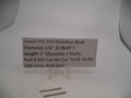SS1 Dowell Pin 316 Stainless Steel  Diameter 1/6" (0.0620")  Length 1" (Quantity 2 Each)
