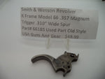 66185 Smith & Wesson K Frame Model 66 .357 Magnum Trigger .310" Used Part