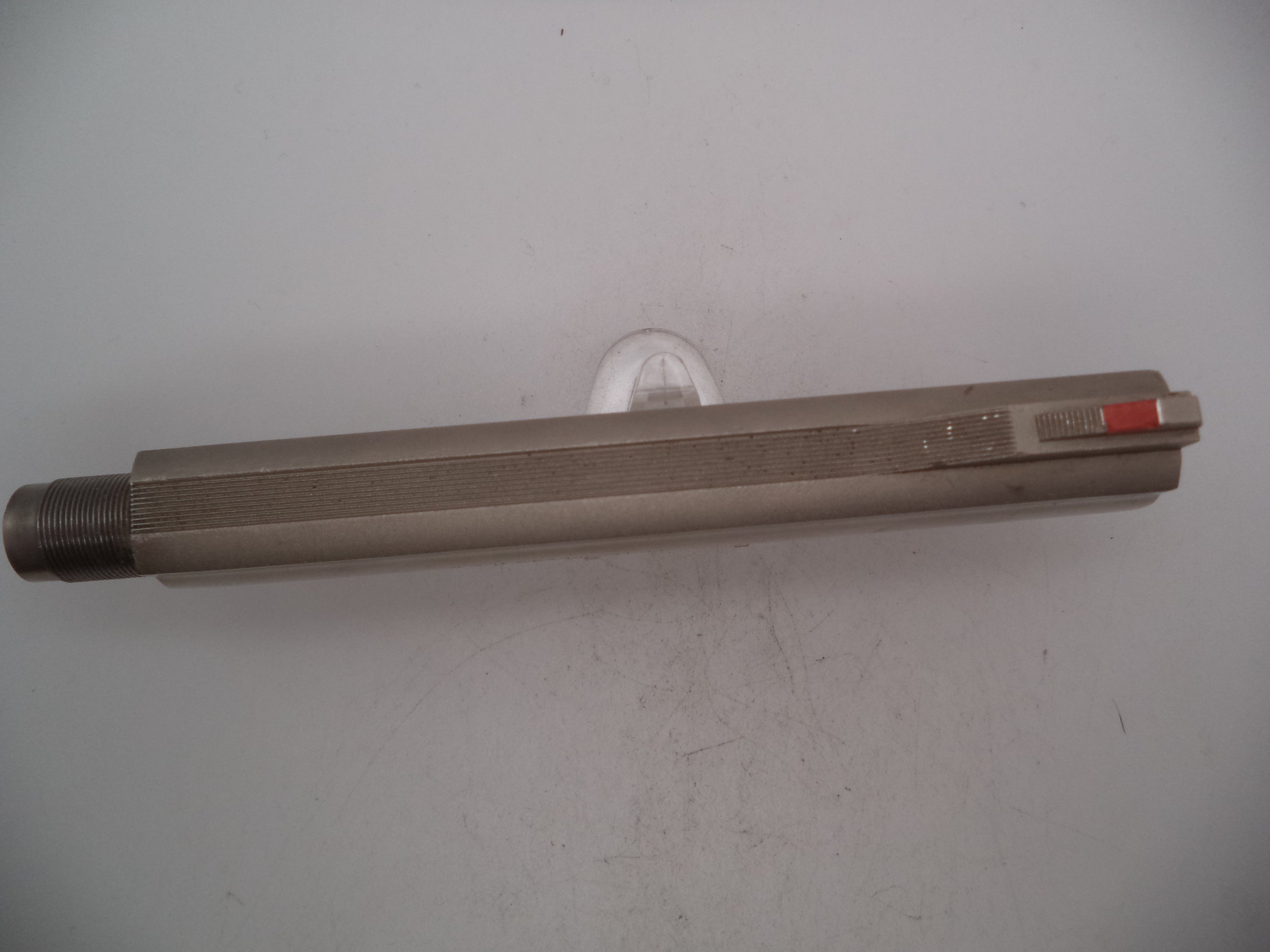 58631A Smith & Wesson Used L Frame Model 586 Nickel 6" Non Pinned Barrel