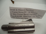 6018A Smith & Wesson J Frame Model 60 .38 Special Revolver 3" Barrel Non Pinned Used Part
