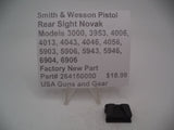 264150000 Smith & Wesson Pistol Rear Sight Novak Multi Models New