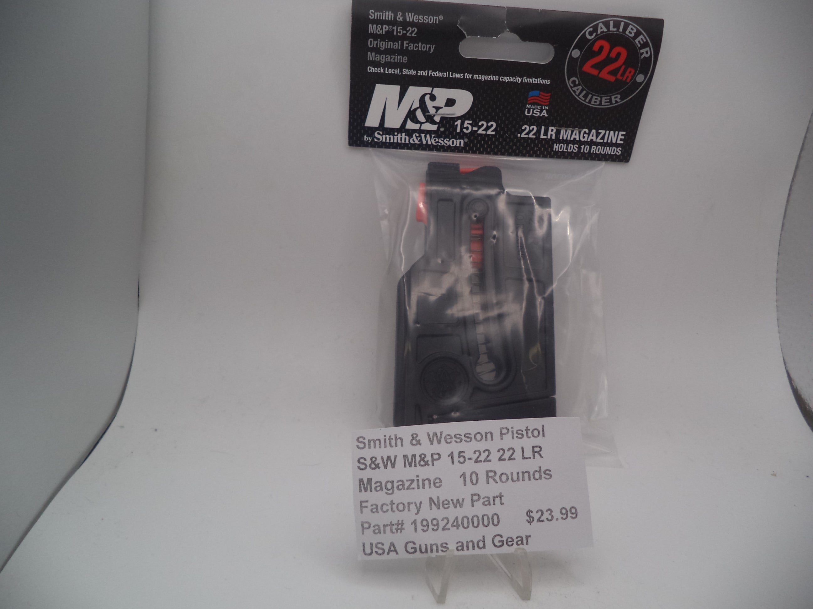 199240000 Smith & Wesson M&P 15-22  .22LR Magazine 10 Rounds New Part