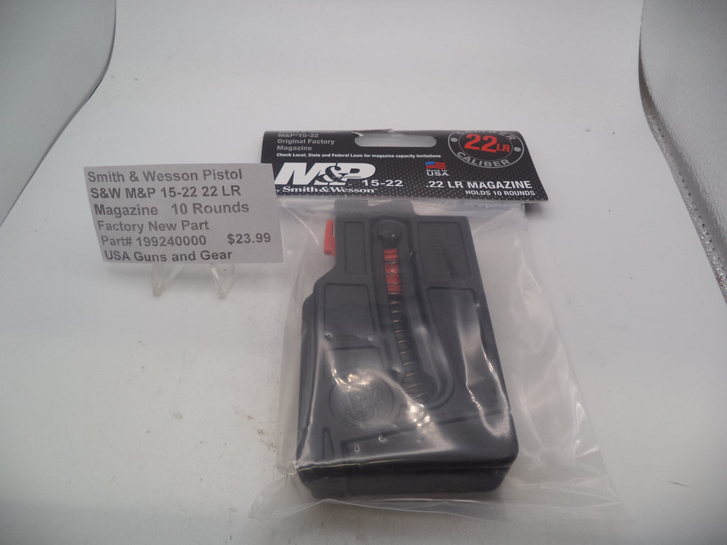199240000 Smith & Wesson M&P 15-22  .22LR Magazine 10 Rounds New Part