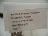 072560000 Smith & Wesson Revolver J Frame Pre Model Pistol Grip Screw