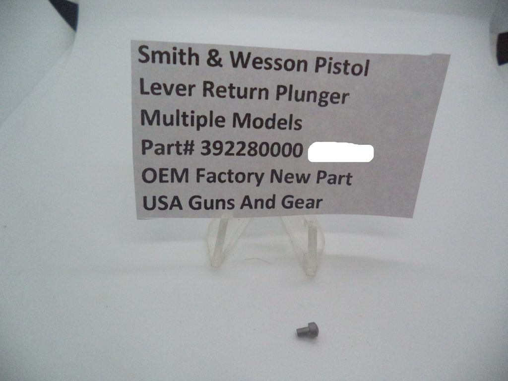 Smith & Wesson M&P Sear Return Plunger - 9mm/.40/.45 All Models - Factory OEM 392280000