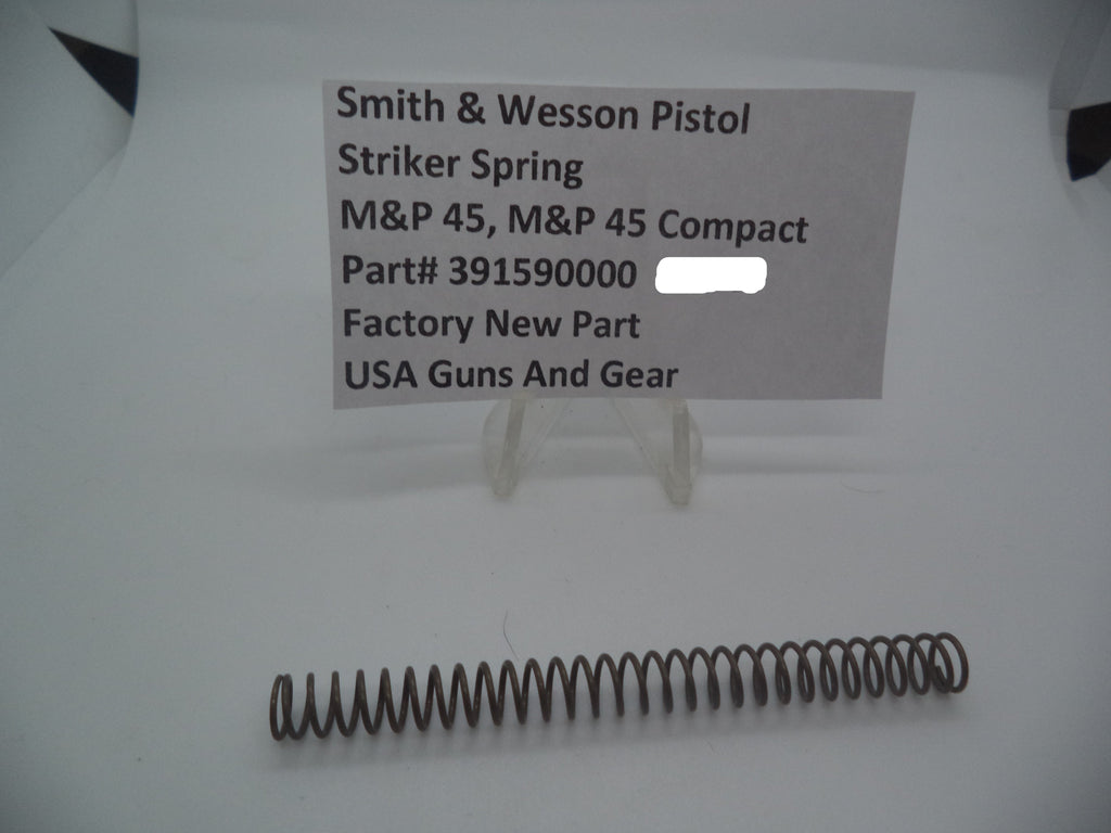 Smith & Wesson M&P 45 Striker Spring - Factory OEM Part 391590000