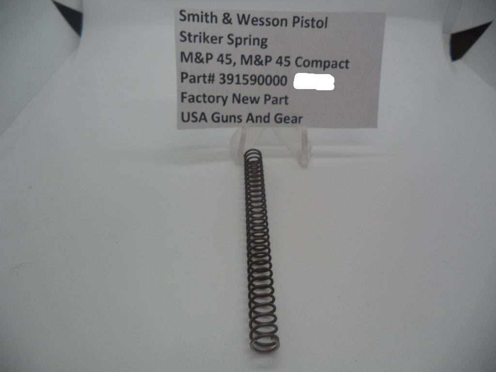 Smith & Wesson M&P 45 Striker Spring - Factory OEM Part 391590000