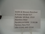 412470000 Smith & Wesson Revolver K Frame Model 617 Cylinder .22LR