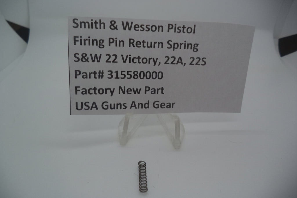 Smith & Wesson SW22 Victory Firing Pin Return Spring 315580000