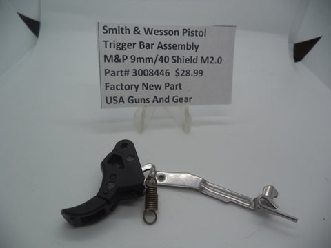 3008446 Smith & Wesson Pistol M&P Shield 9/40 M2.0 Trigger Bar Assembly New Part
