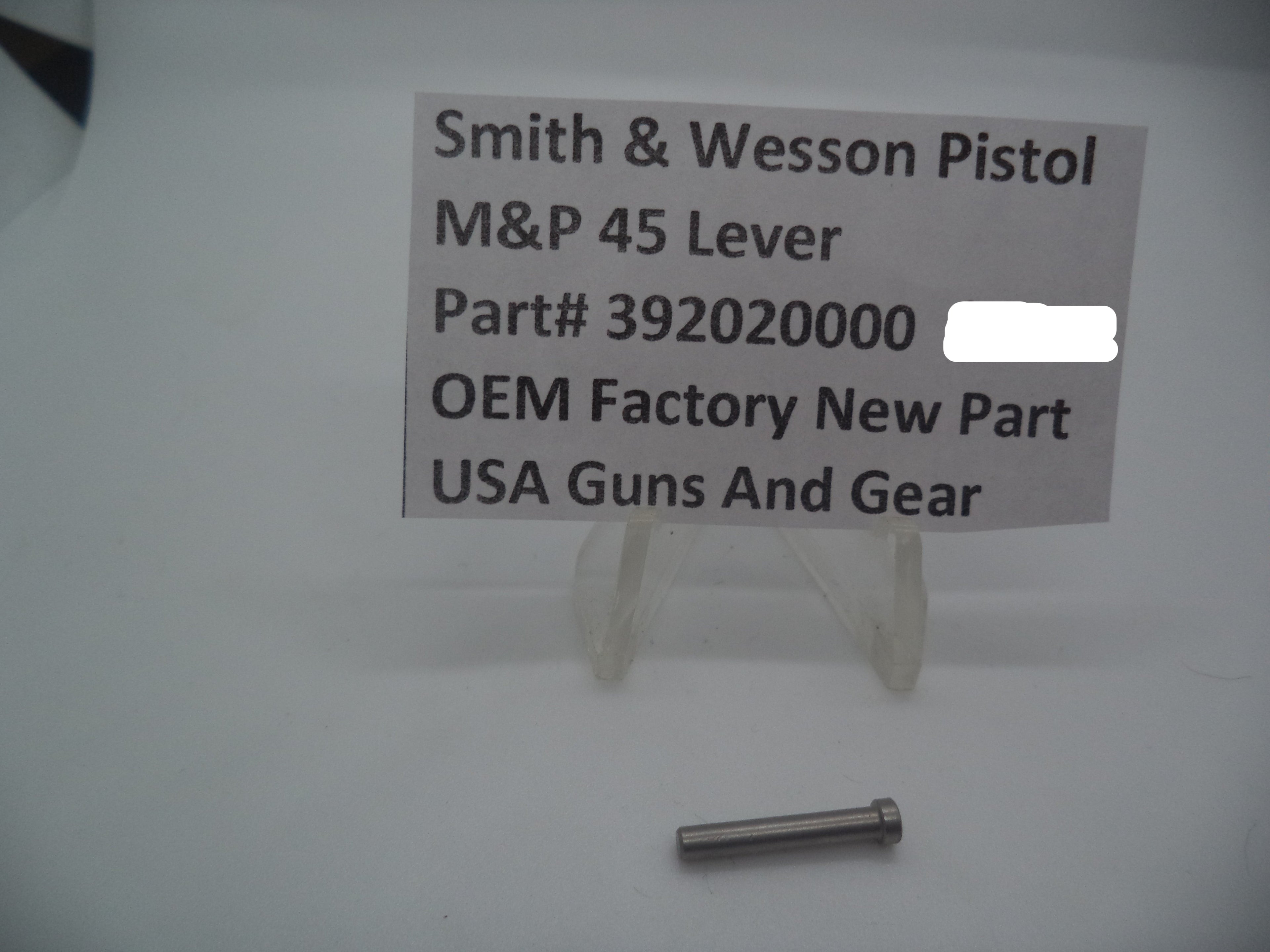 Smith & Wesson M&P Sear Pin 9mm/40/45 | OEM 392020000