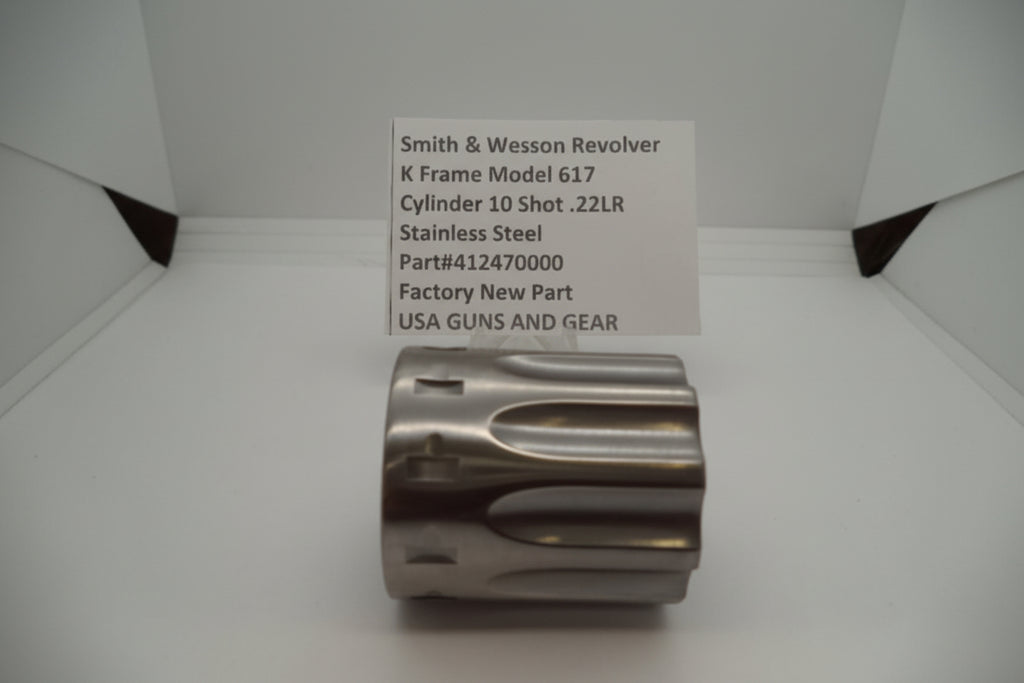 Smith & Wesson Revolver K Frame Model 617 Cylinder displayed on a white background with a price tag.