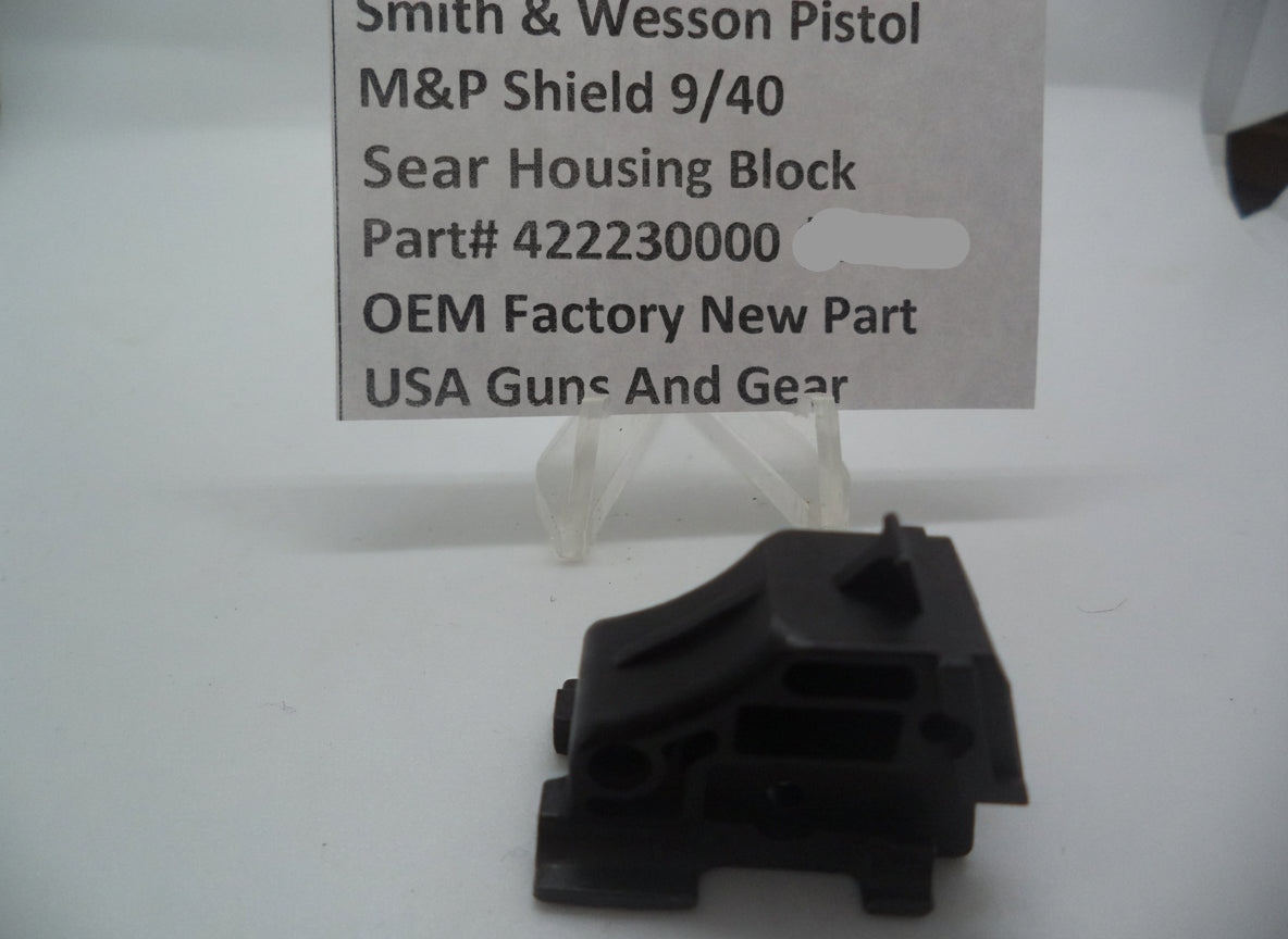Smith & Wesson M&P Shield Sear Housing Block - 9mm/.40 All Generations - Factory OEM 422230000
