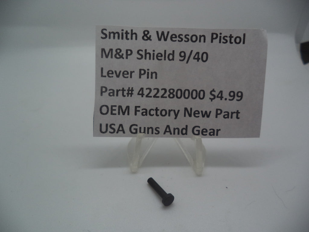 Smith & Wesson M&P Shield Lever Pin - 9mm/.40 All Generations - Factory OEM 422280000