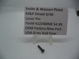 422280000 Smith & Wesson M&P Shield 9 / 40 Lever Pin OEM Factory New Part