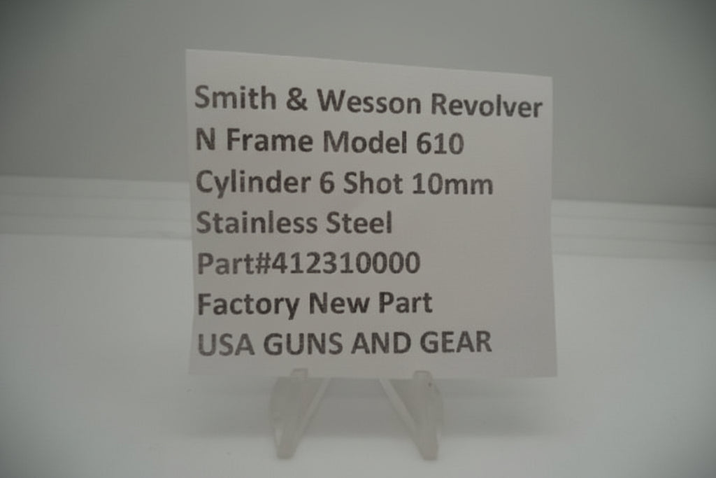 Smith & Wesson N Frame Model 610 Cylinder 10mm Stainless Steel 412310000