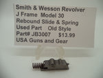 JB3007 Smith & Wesson J Frame Model 30 Rebound Slide & Spring Used .32 Long