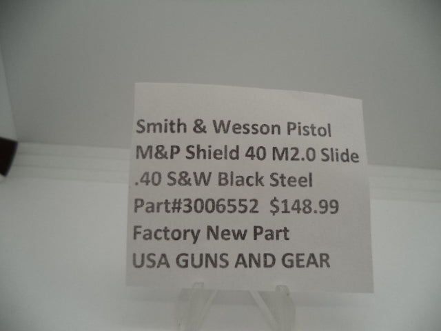 Smith & Wesson M&P Shield 40 M2.0 Slide - 3.1" Barrel - .40 S&W - Factory OEM 3006552