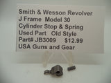 JB3009 Smith & Wesson J Frame Model 30 Cylinder Stop & Spring Used .32 Long