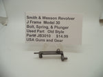 JB3010 Smith & Wesson J Frame Model 30 Bolt Spring & Plunger Used .32 Long