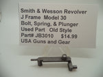 JB3010 Smith & Wesson J Frame Model 30 Bolt Spring & Plunger Used .32 Long