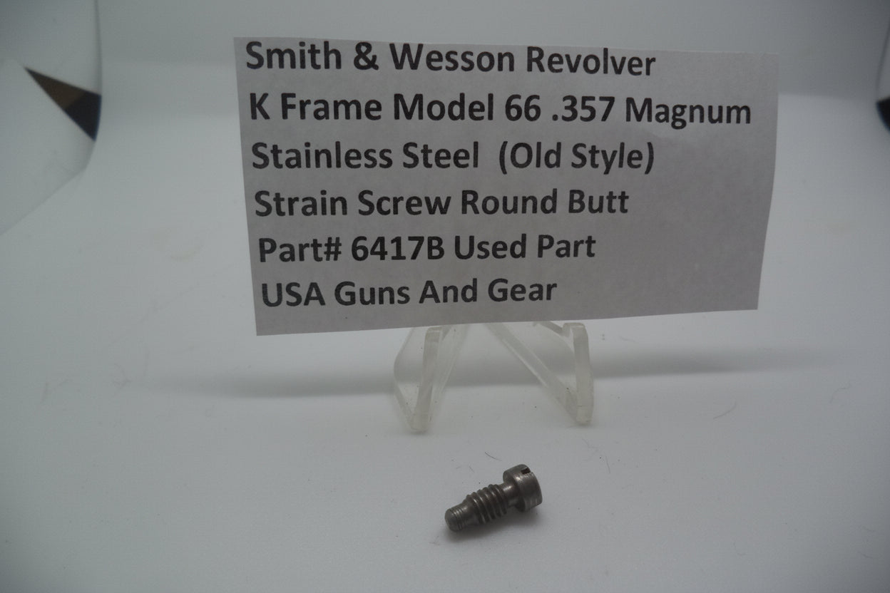 K Frame Strain Screw Round Butt Old Style 64172B