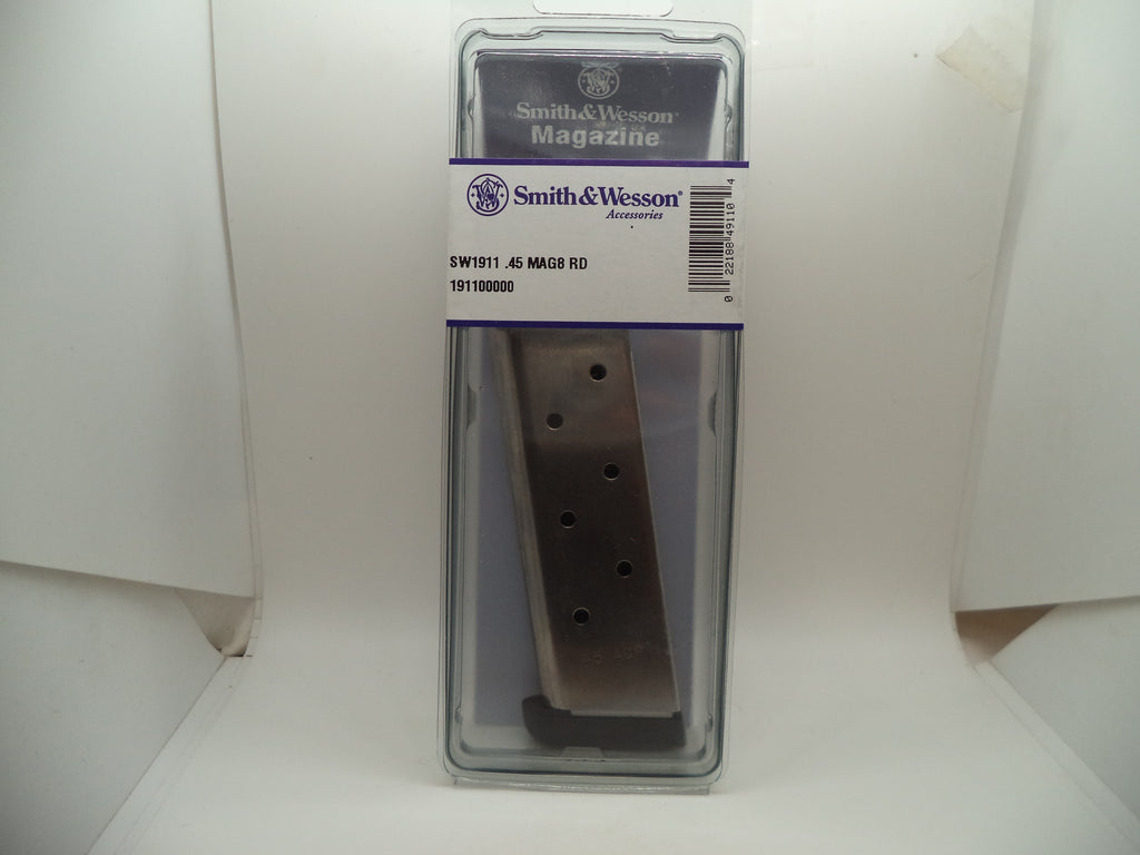 191100000 Smith & Wesson Pistol Model SW1911 8 Round Magazine .45 Magnum