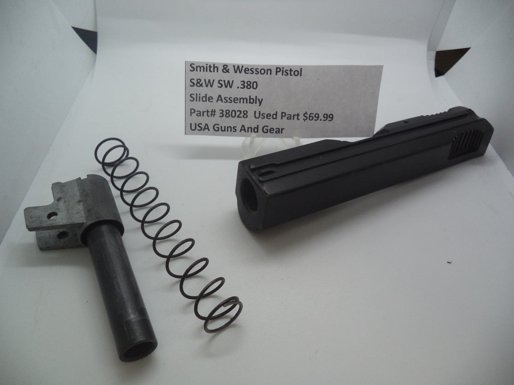 38028 Smith & Wesson Pistol SW .380 Slide Assembly