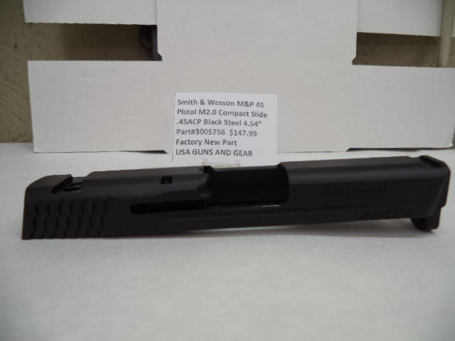 Smith & Wesson M&P 45 Pistol Compact Slide Factory New 3005756