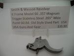 66184 Smith & Wesson K Frame Model 66 .357 Magnum Trigger .265" Used Part