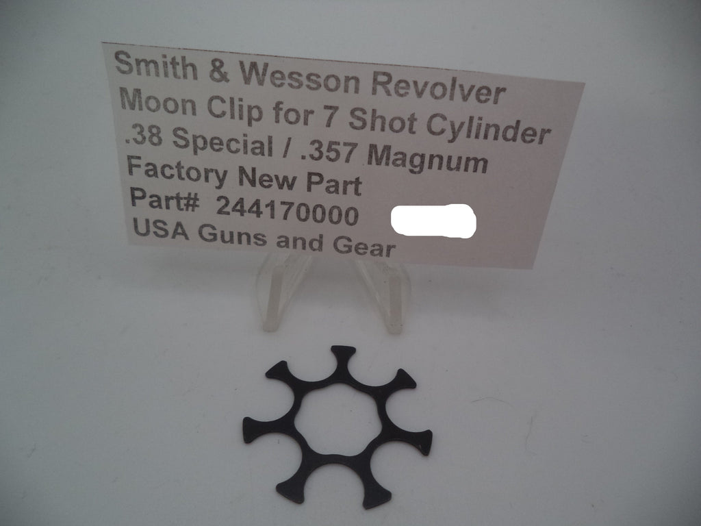 Smith & Wesson 686 Plus Moon Clip - 7 Shot Cylinder .357 Magnum/.38 Special