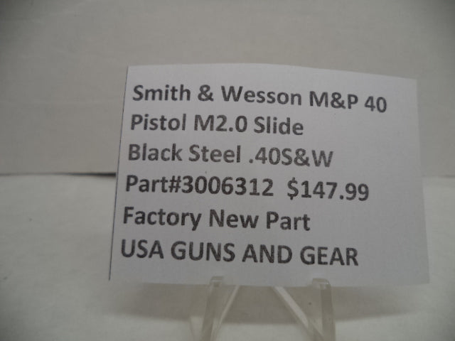 Smith & Wesson M&P 40 M2.0 Slide 4.05" Factory OEM 3006312