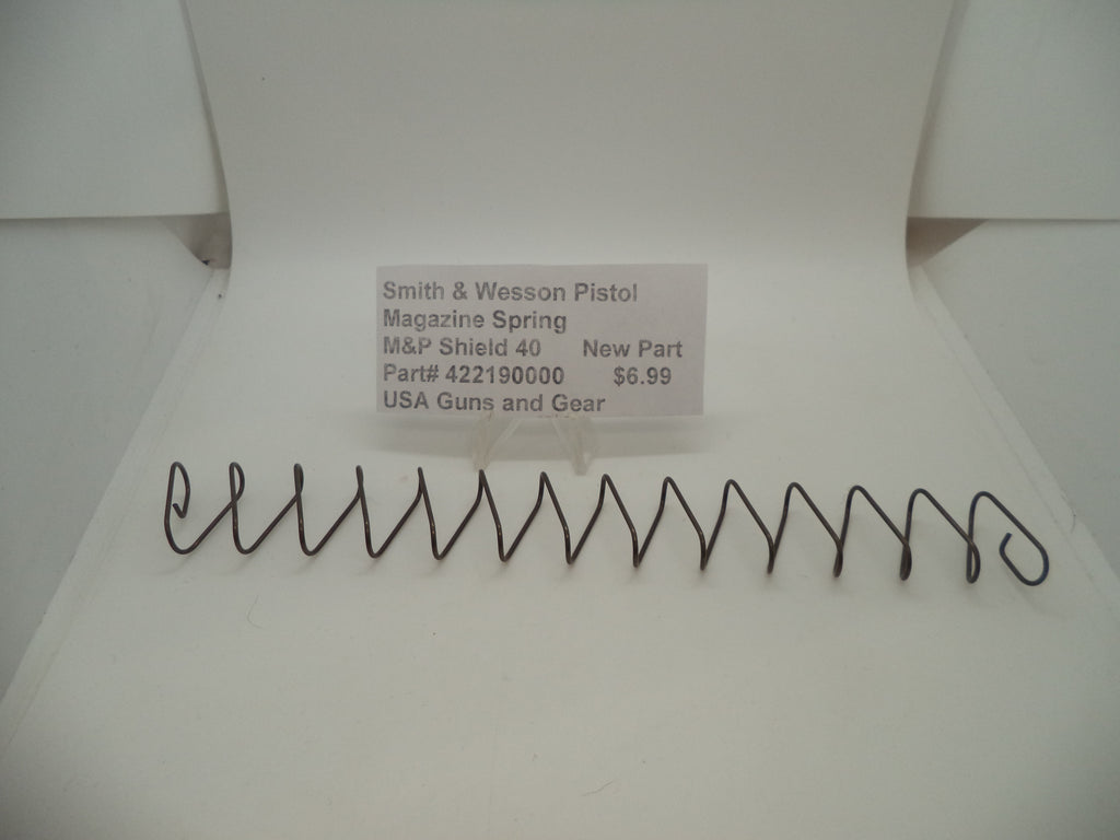 Smith & Wesson M&P Shield Magazine Spring - .40 S&W - Factory OEM 422190000