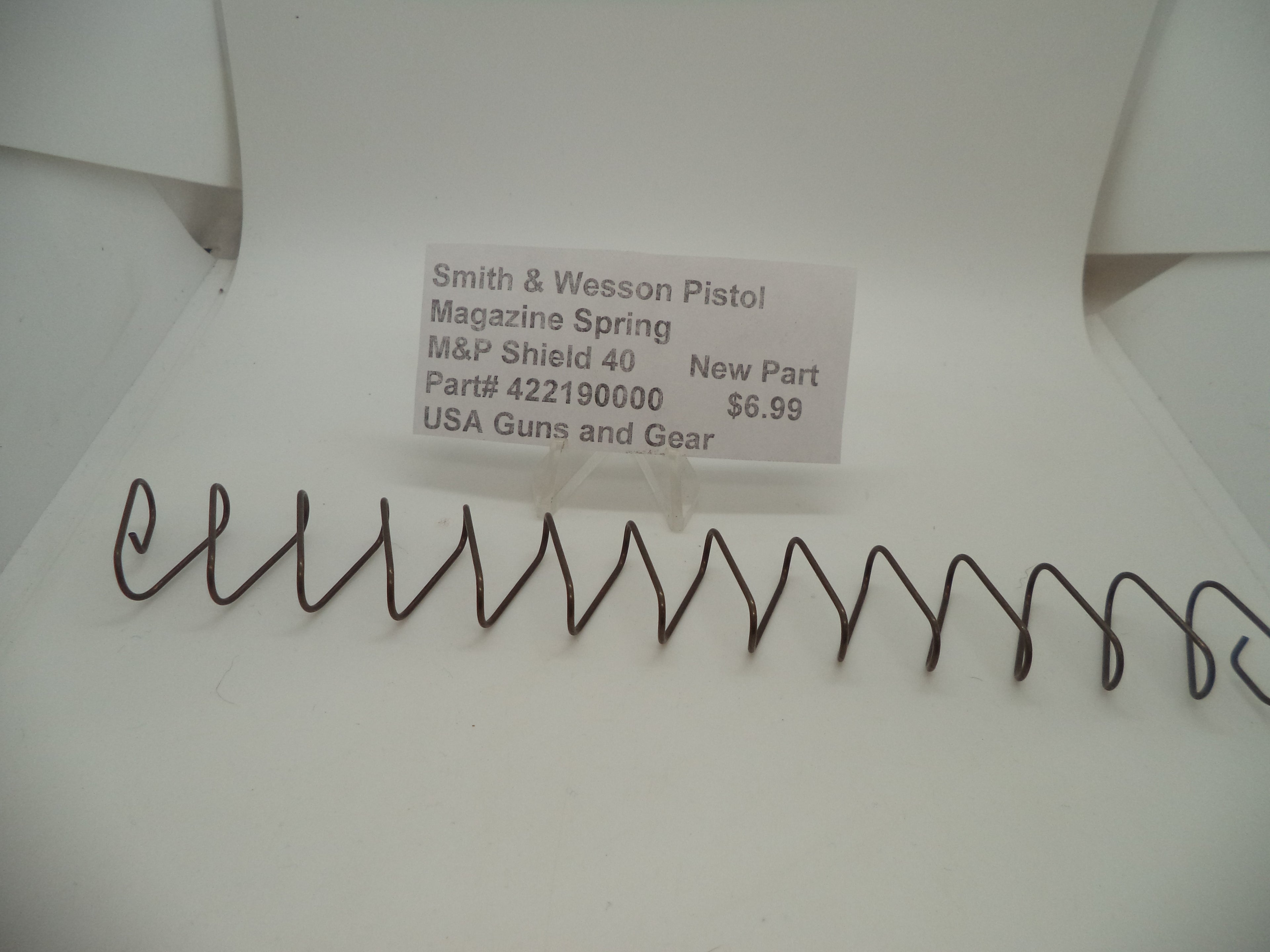 Smith & Wesson M&P Shield Magazine Spring - .40 S&W - Factory OEM 422190000