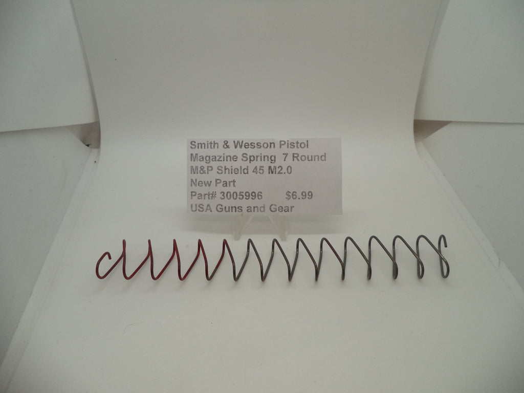 Smith & Wesson M&P Shield 45 Magazine Spring - 7 Round - Factory OEM 3005996