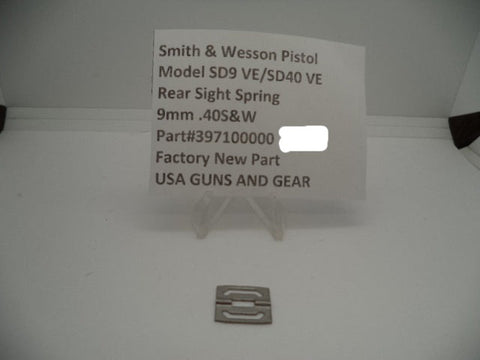 397100000 S&W Pistol Model SD VE SD40 VE Rear Sight Spring